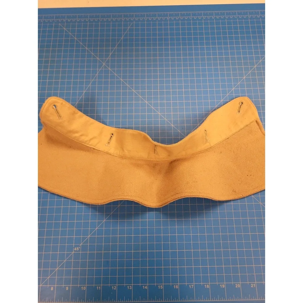 Canvas Collar Vintage Detachable Shirt Collar Neckband Replacement‎ Accessory